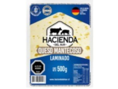 Queso mantecoso laminado Hacienda del Sur